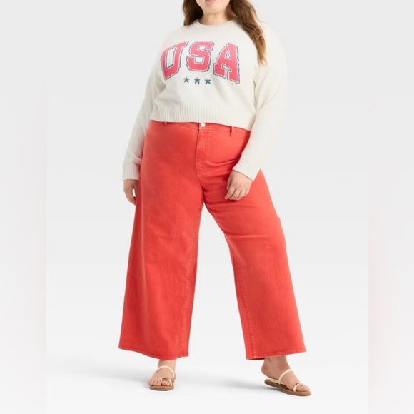 Grayson Threads  White USA Graphic Sweater - Off-White - Picture 5 of 15